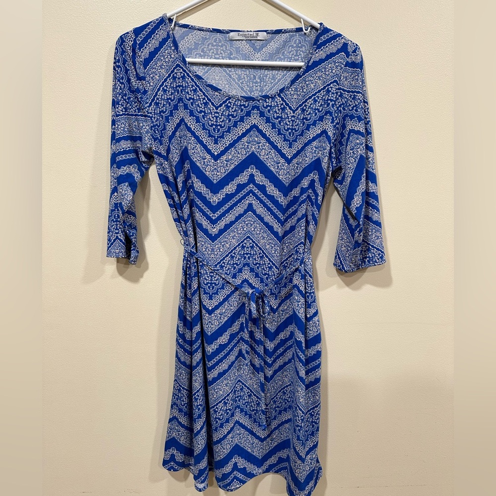 Expected by lilac maternity dress